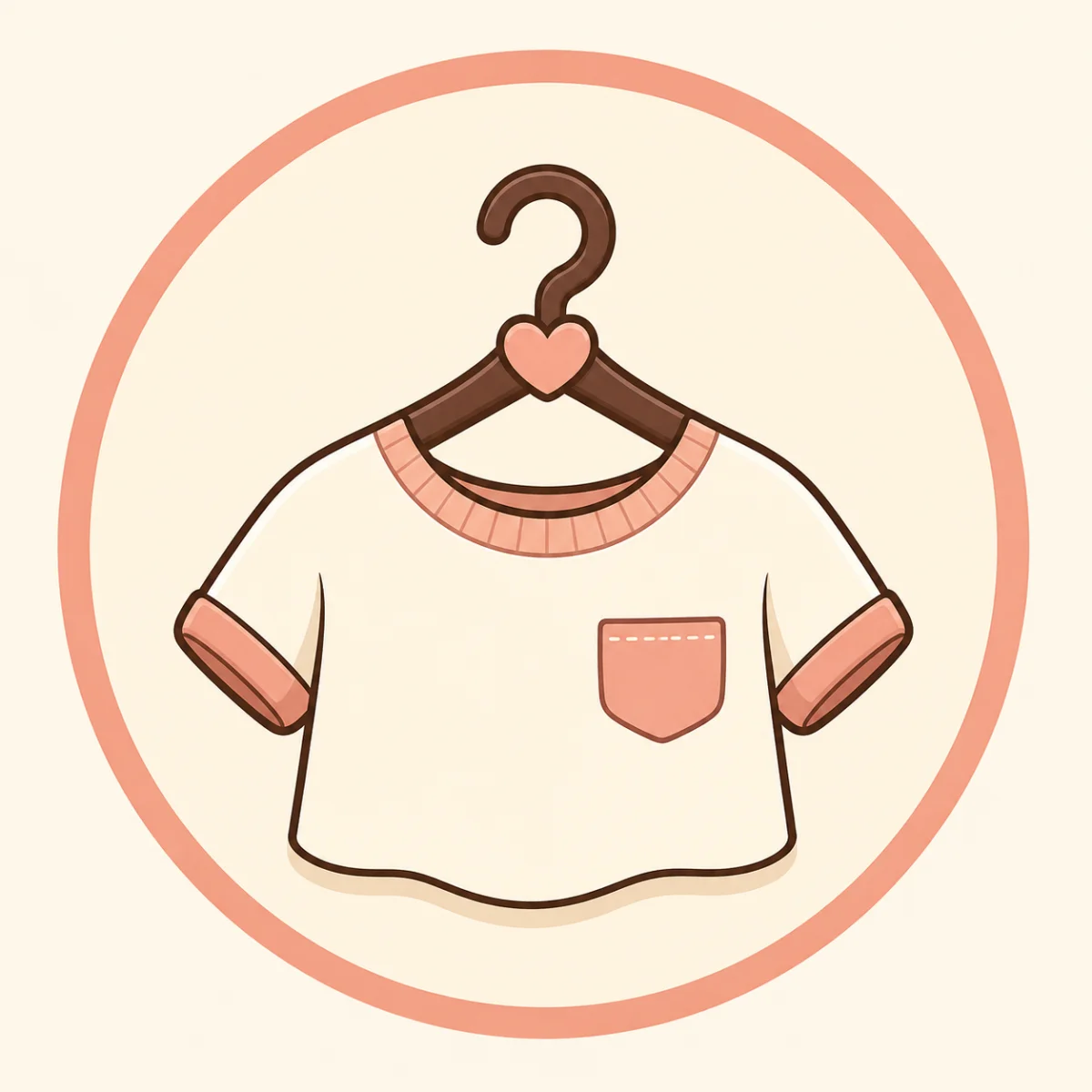 Avatar, logo concept tròn cho shop (sticker)