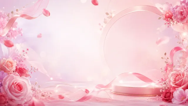 Nền banner 8/3, 20/10 dịu dàng dành cho phụ nữ