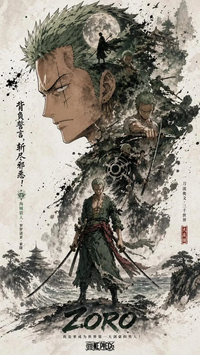 Poster phơi sáng kép kể chuyện theo mỹ học Đông phương