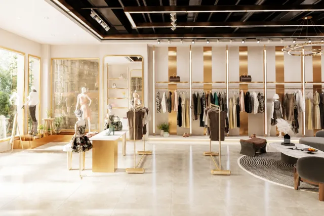 Ảnh cửa hàng, shop trưng bày sản phẩm gọn đẹp