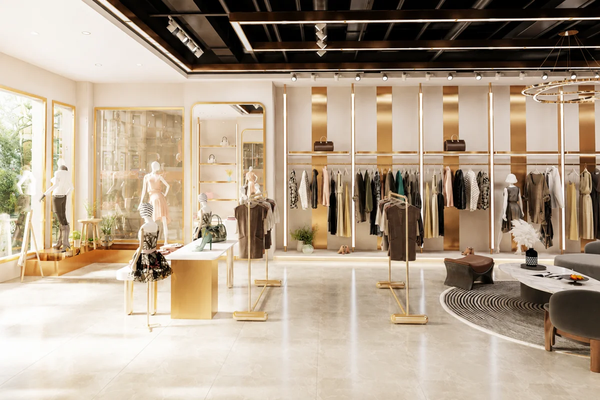 Ảnh cửa hàng, shop trưng bày sản phẩm gọn đẹp