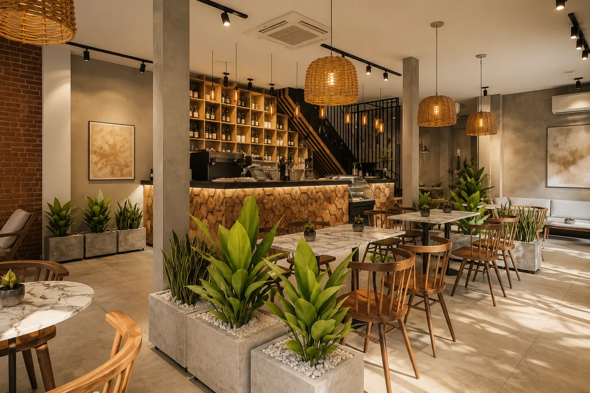 Ảnh quầy bar, khu pha chế chuyên nghiệp
