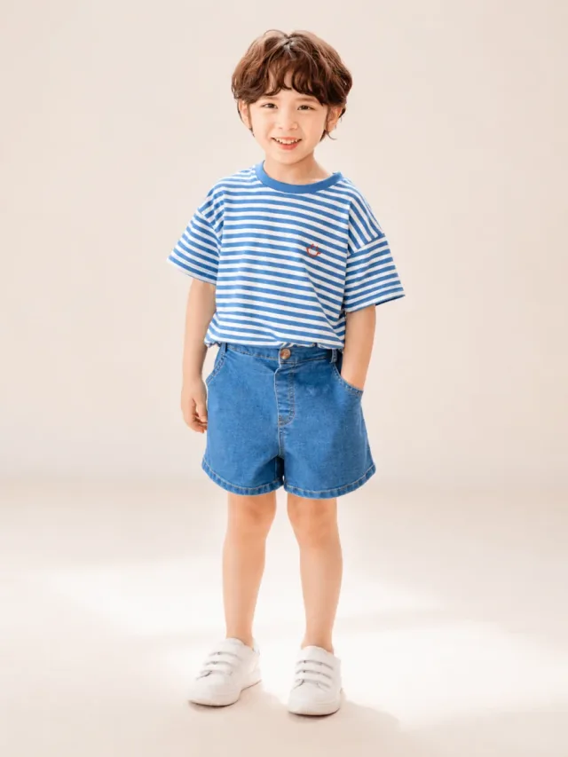 Người mẫu nhí mặc đồ trẻ em đáng yêu