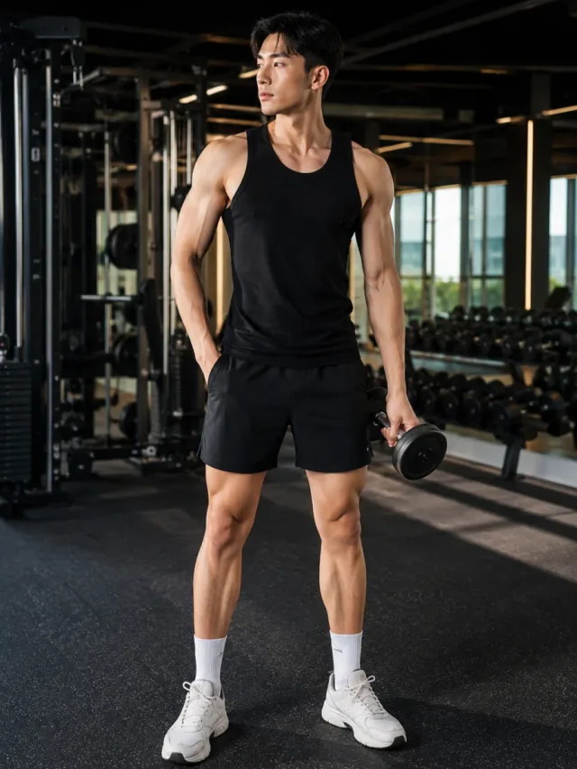Người mẫu mặc đồ thể thao, gym năng động