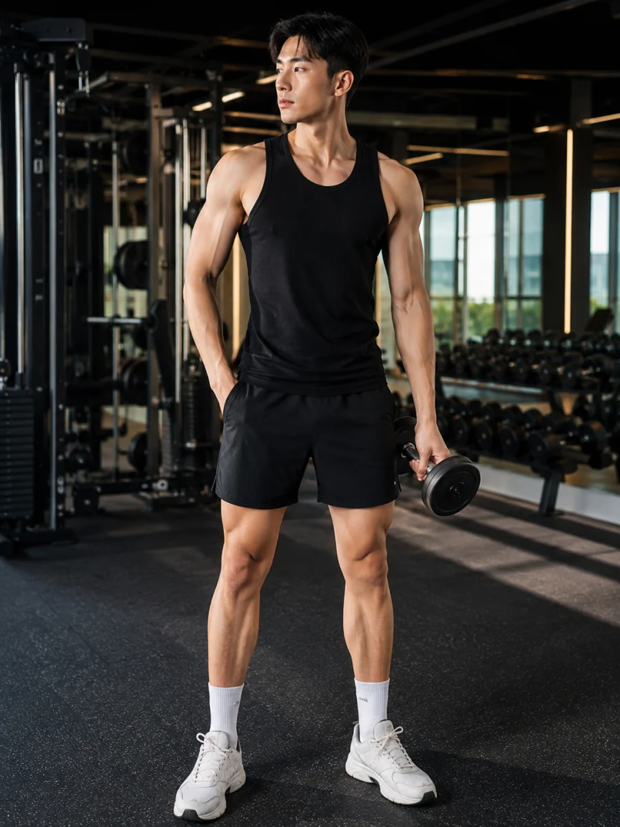 Người mẫu mặc đồ thể thao, gym năng động