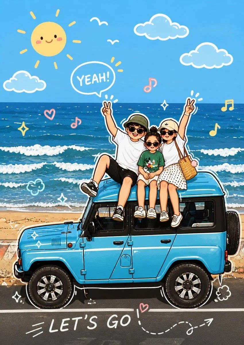 Biến ảnh thành hoạt hình dễ thương kèm doodle tương tác