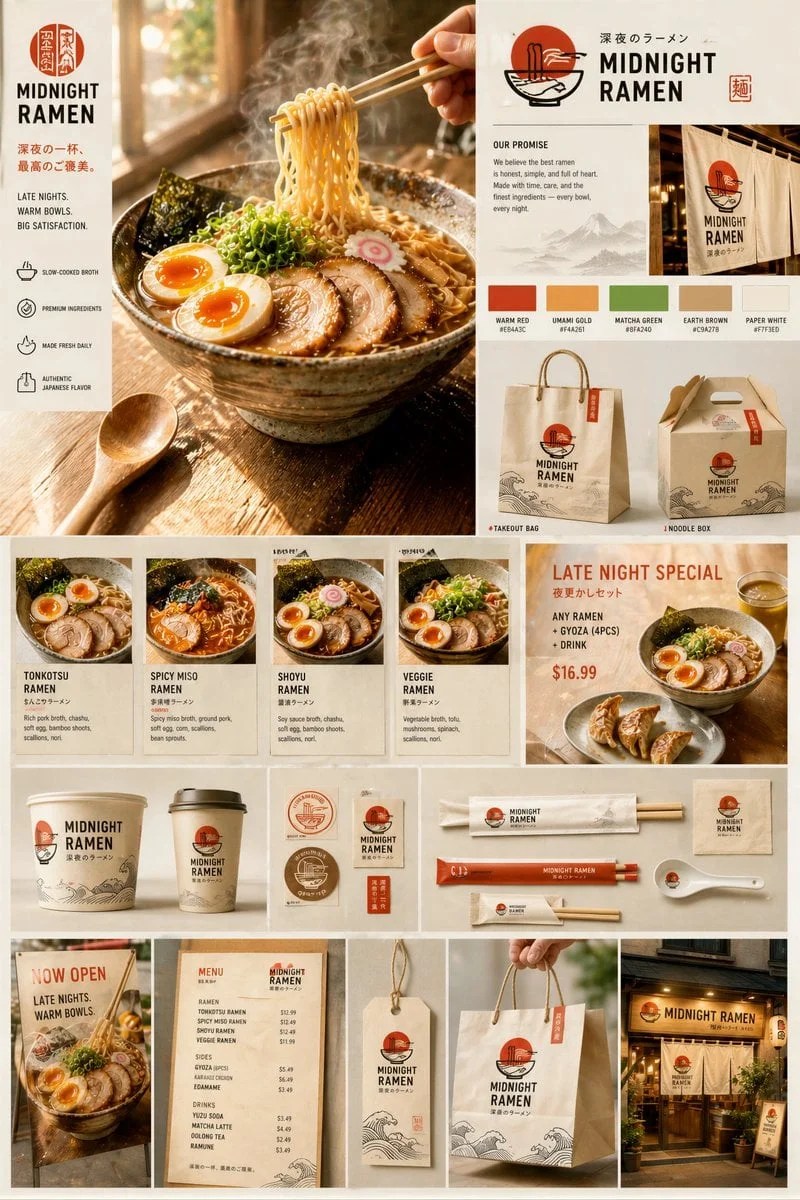 Ảnh món mì ramen hero bốc khói kích thích vị giác