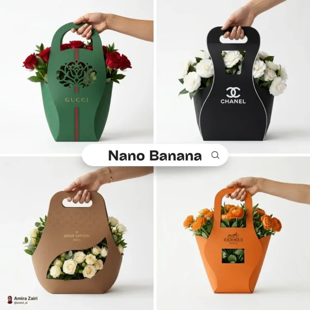 Ảnh bao bì bó hoa tươi cao cấp với cửa sổ die-cut