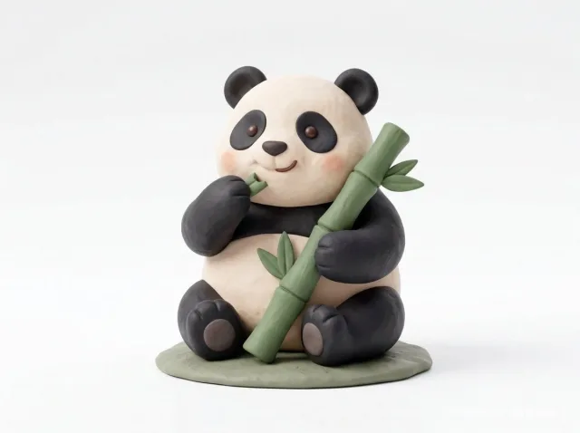 Prompt mascot/icon đất sét mềm dễ thương