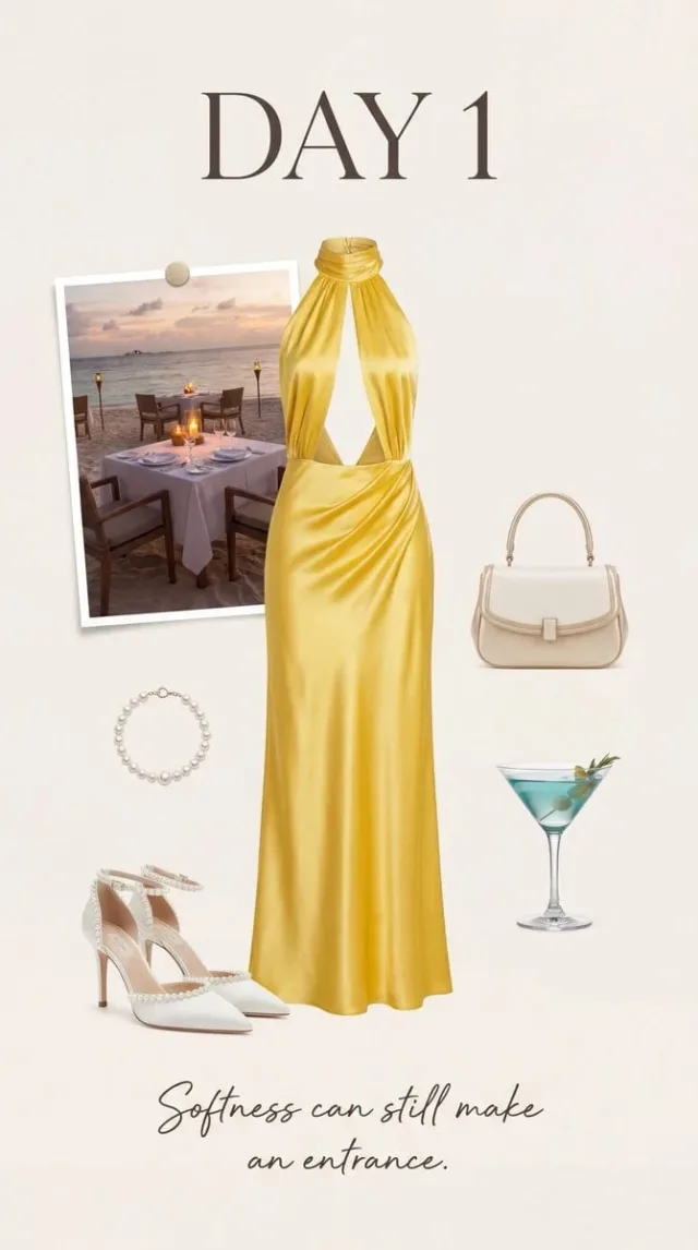 Moodboard thời trang sang trọng - bộ trang phục dạ tiệc