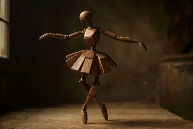 Biến chủ thể thành mô hình gỗ automaton khớp đồng