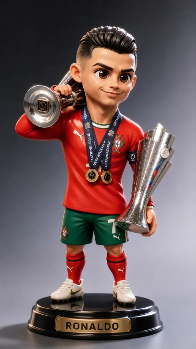Biến ảnh thành figure 3D mini bóng, mắt to dễ thương