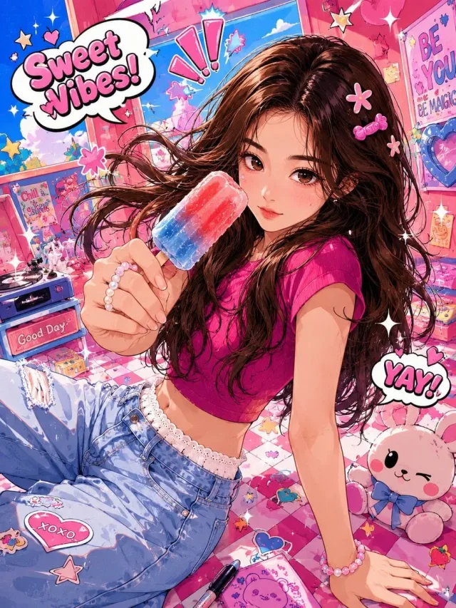 Biến ảnh thành tranh anime bão hoà cao, vui nhộn (giữ nhận diện)