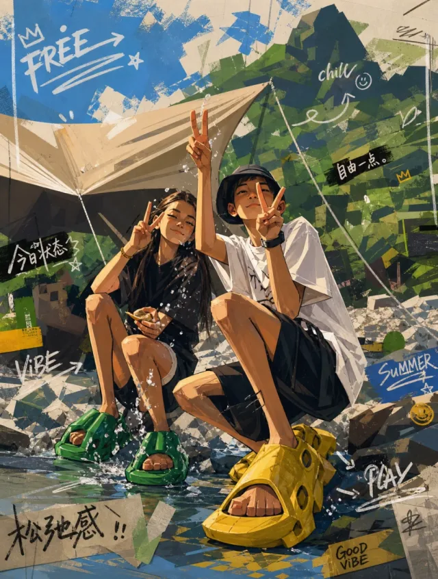 Biến ảnh thành poster nhân vật trẻ trung (tỉ lệ cách điệu, đậm chất)